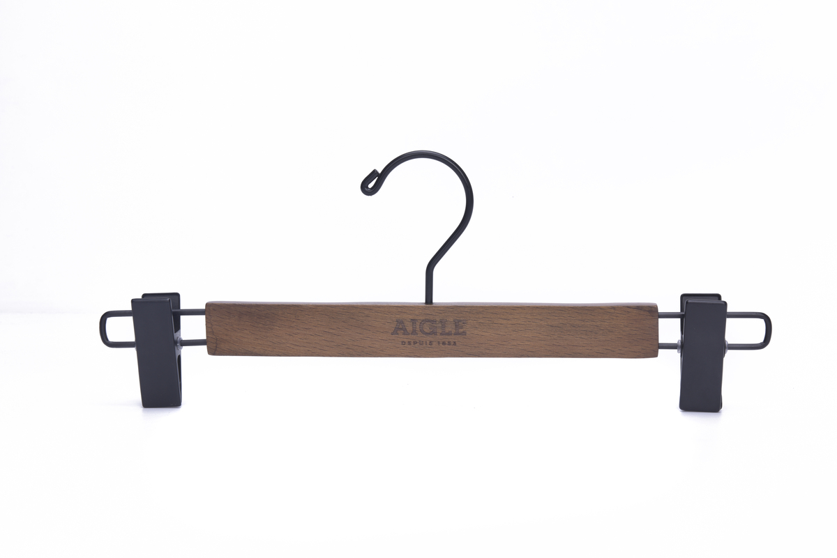 Adult Classical High Quality Hot Sale Brown Wooden Hanger